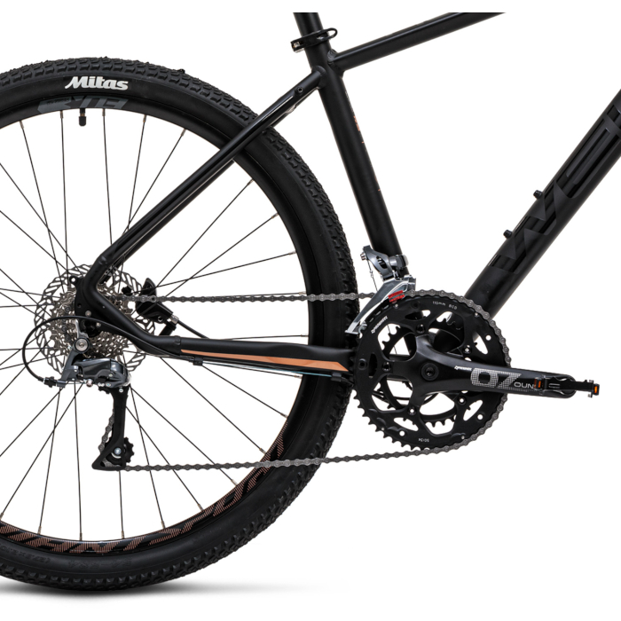 Велосипед городской WELT Horizon SE (черный)