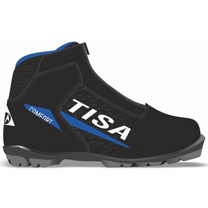 Лыжные ботинки TISA NNN Comfort (S85222) (черный/синий)