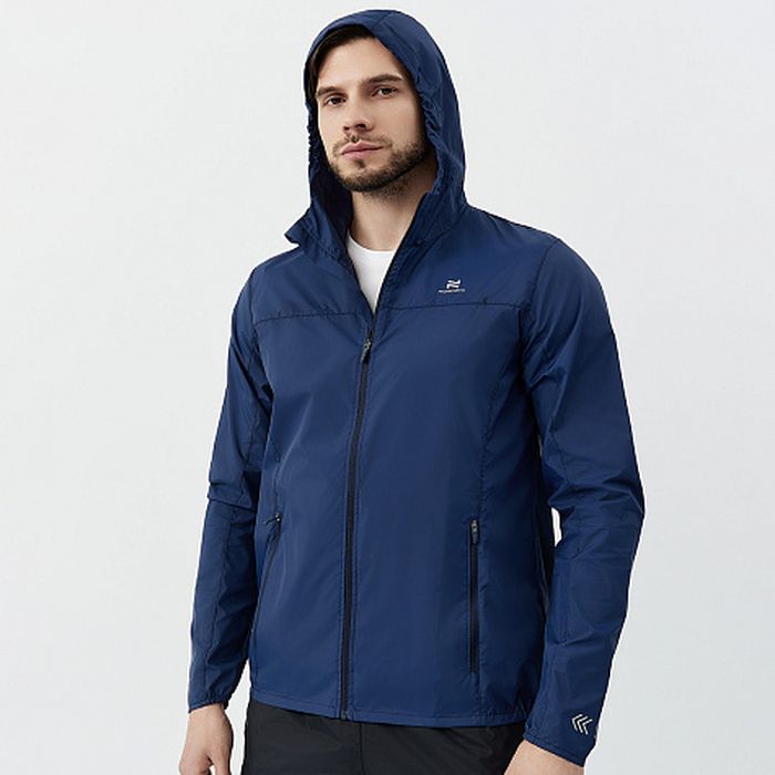 Ветровка для бега NORDSKI Rain (темно-синий)