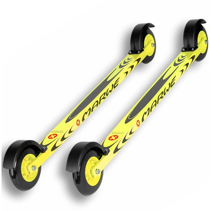 Лыжероллеры MARWE Коньковые 730 A US6 (желтый/черный)