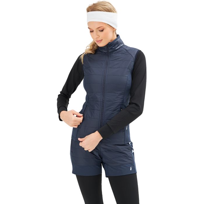 Жилет утепленный женский BIVIUM Комфорт (синий)