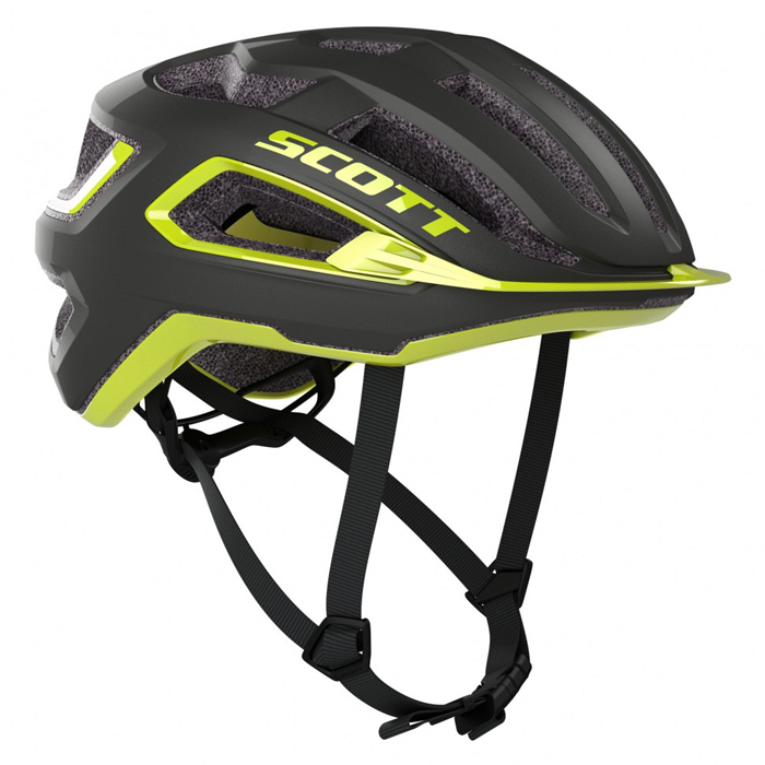 Шлем для лыжероллеров SCOTT Arx Plus (CE) (US:51-55) (черный/желтый)