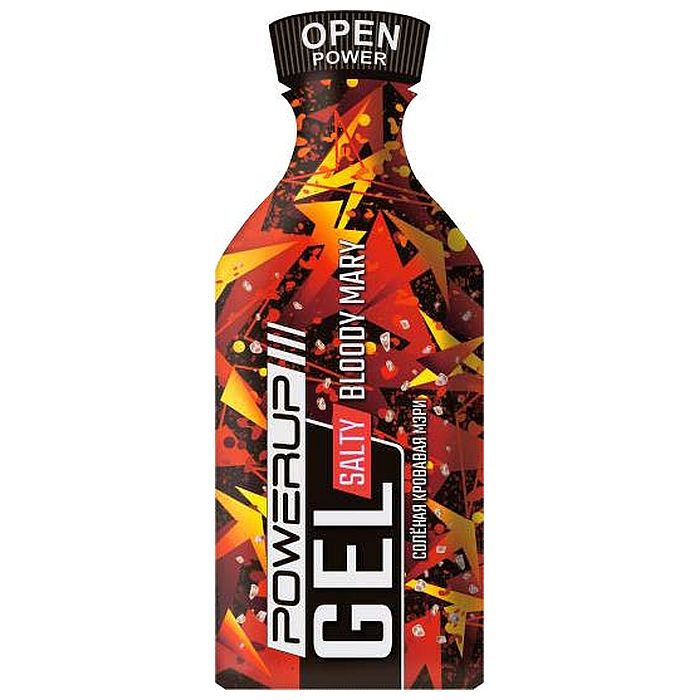 Энергетический гель POWERUP саше (Соленый, "Кровавая мэри") 10x35 г.