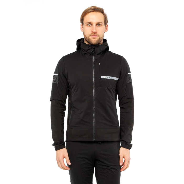 Куртка разминочная MOAX Dickson Wind (черный/серый)
