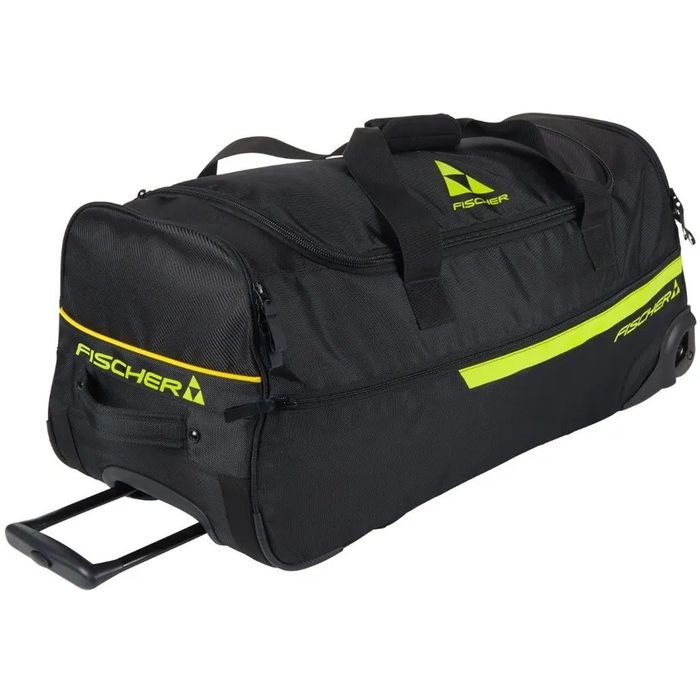 Сумка дорожная, на колесах FISCHER (Z00723) Team SportDuffel 100L (черный/желтый)