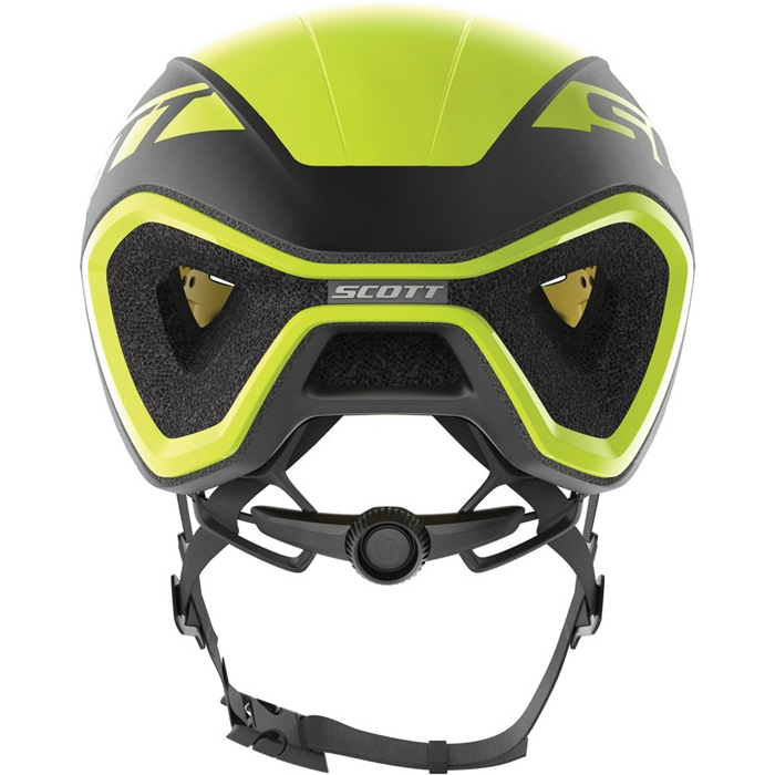 Шлем для лыжероллеров SCOTT Cadence Plus (US:55-59) (черный/желтый)