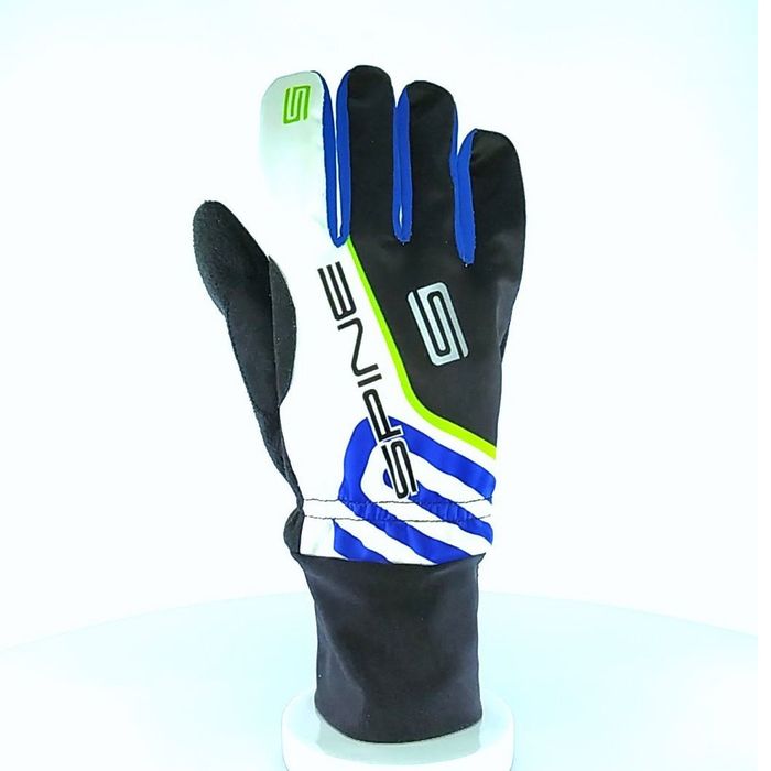 Перчатки лыжные SPINE PRO (черный/синий)
