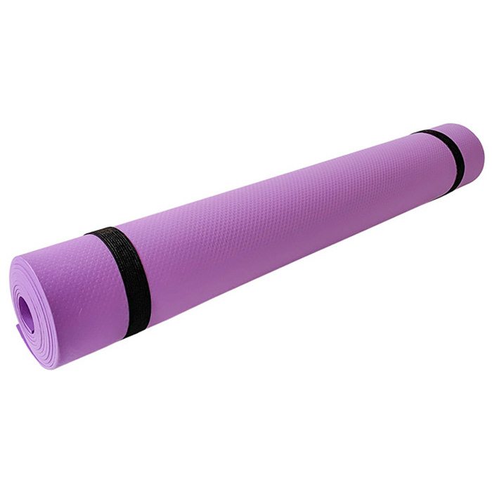 Коврик для йоги SPORTEX (ЭВА, 173х61х0,3 см) (фиолетовый)