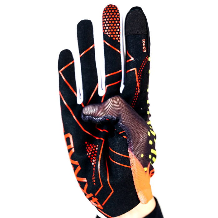 Перчатки для лыжероллеров 4KAAD Light 100 (черный/желтый)