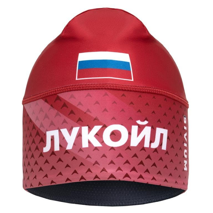 Шапка гоночная BIVIUM Энергия 3.0 (красный/белый)