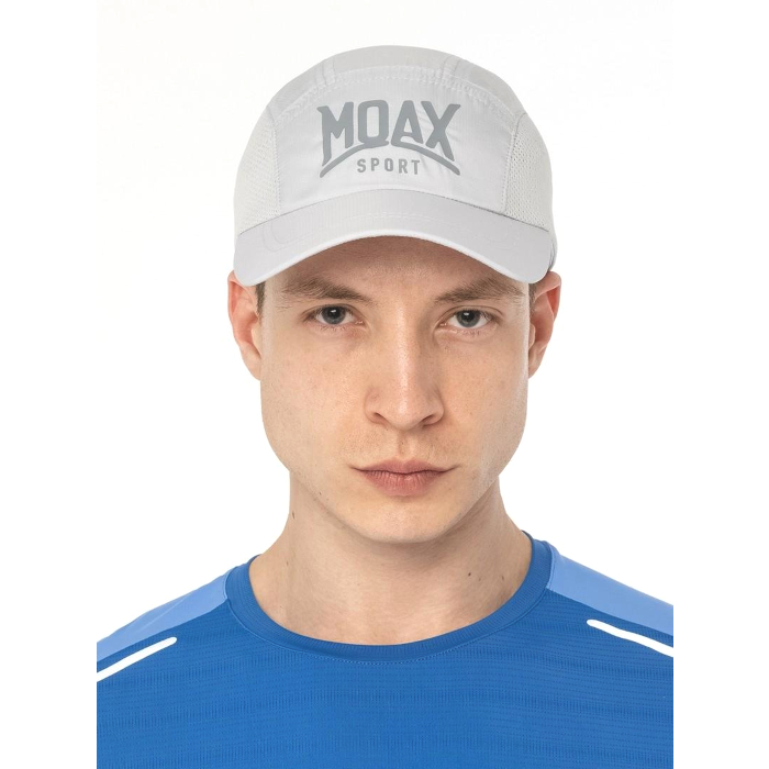 Кепка для бега MOAX Core (светло-серый)
