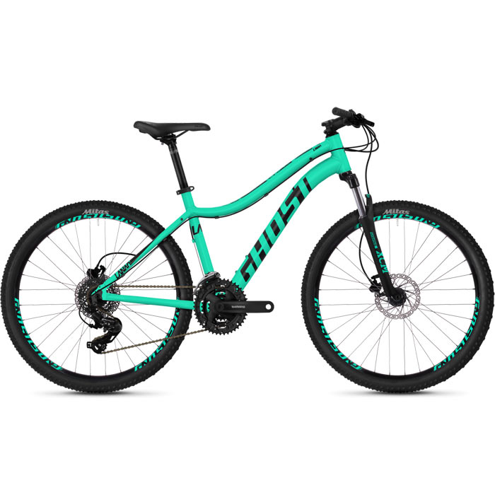 Велосипед GHOST Lanao W 1.6 AL (голубой/черный) (2020)