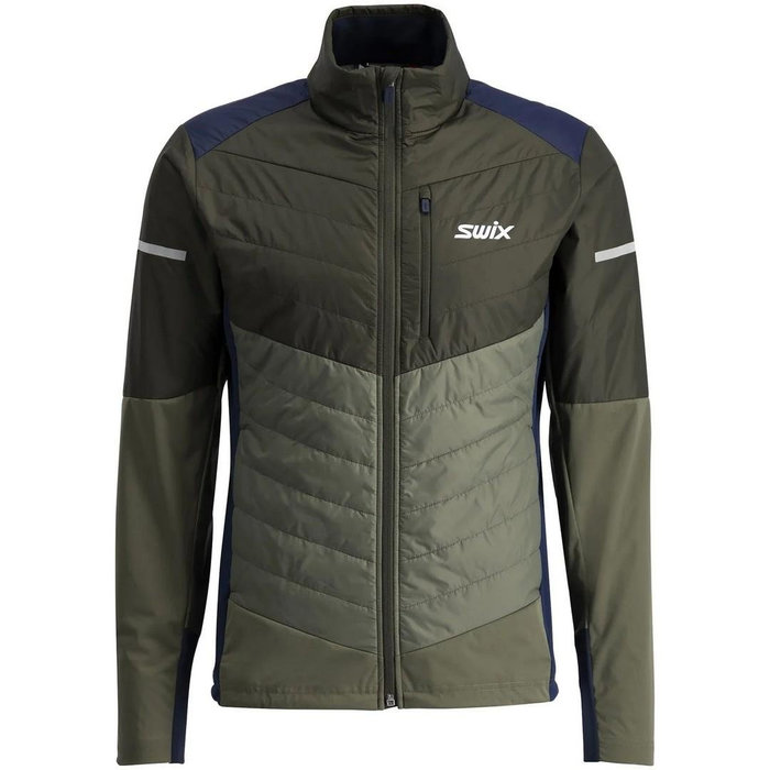 Куртка утепленная SWIX Dynamic Hybrid Insulated (оливковый)