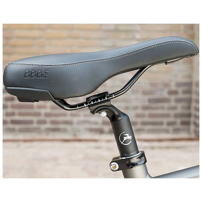 Седло BBB SoftShape Relaxed Anatomic 205x265mm (черный)