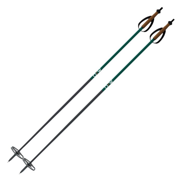 Лыжные палки ONEWAY (OZ45224) BC Mountain (Алюминий) (зеленый)