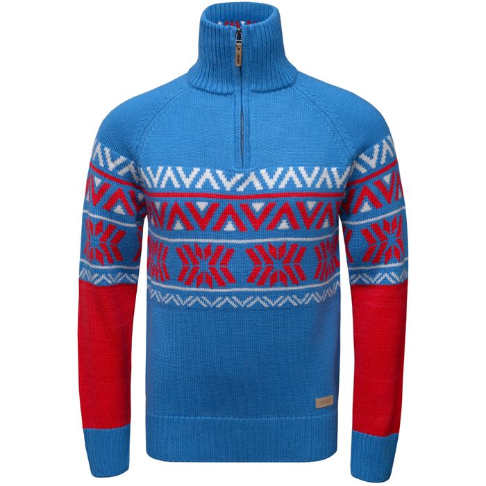 Свитер KV+ Cortina (белый/синий/красный)