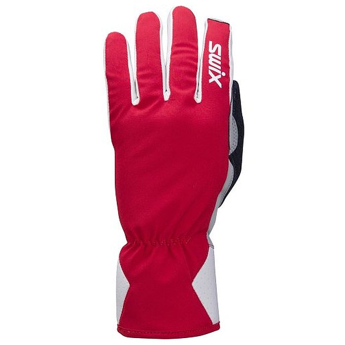 Перчатки лыжные женские SWIX Marka (красный/серый)