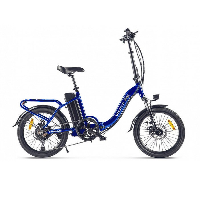 Электровелосипед VOLTECO FLEX UP! 500 Wh (синий) (2020)