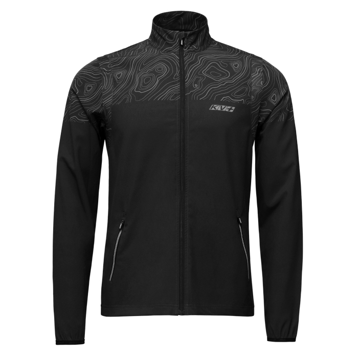 Куртка разминочная KV+ Cross Unisex (черный)