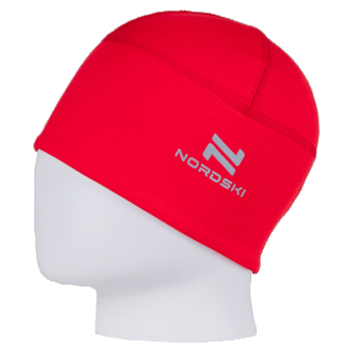 Шапка тренировочная NORDSKI Warm Jr. (красный)