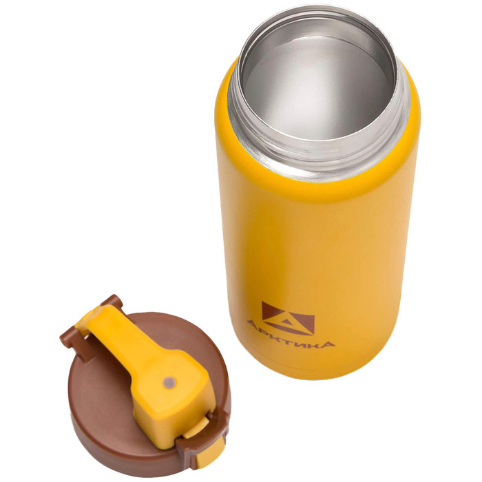 Термокружка Арктика сититерм вакуумная, 0,5 л (желтый)