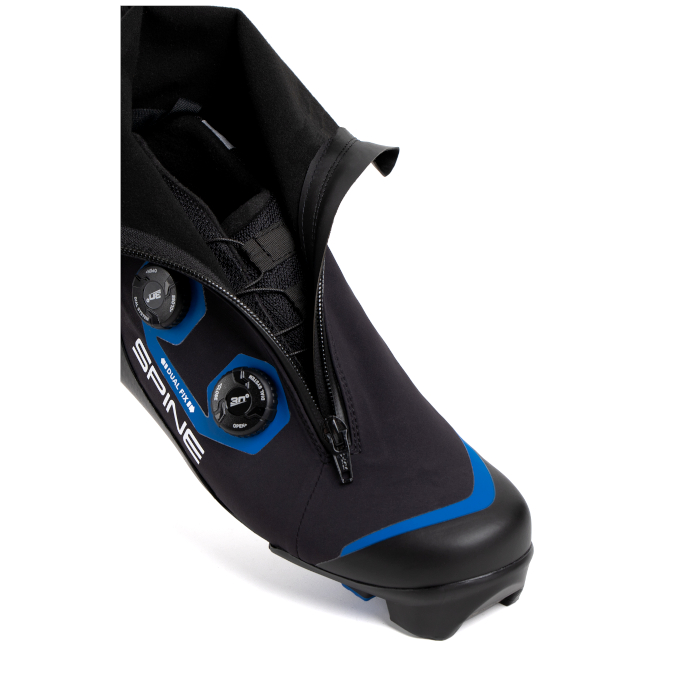 Лыжные ботинки SPINE NNN Ultimate Dual Fix (699-S) (черный)