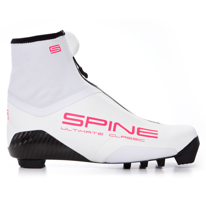 Лыжные ботинки SPINE NNN Ultimate Classic (293/2 S) (белый/розовый)