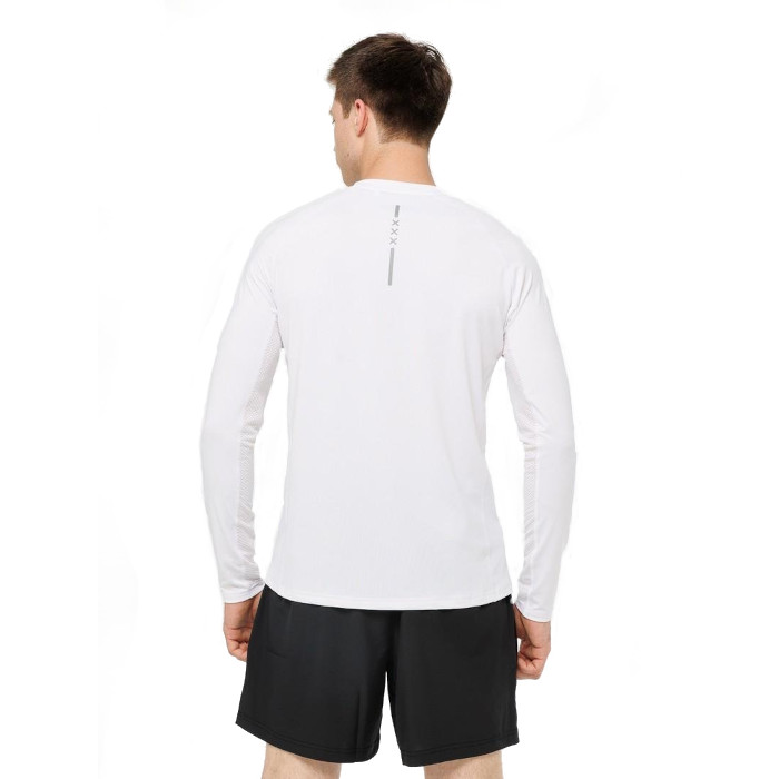 Лонгслив для бега MOAX Run Lite (белый)