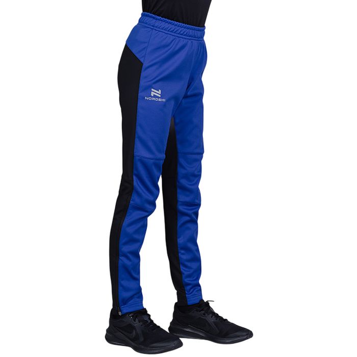Брюки разминочные Jr. NORDSKI Base (синий/черный)