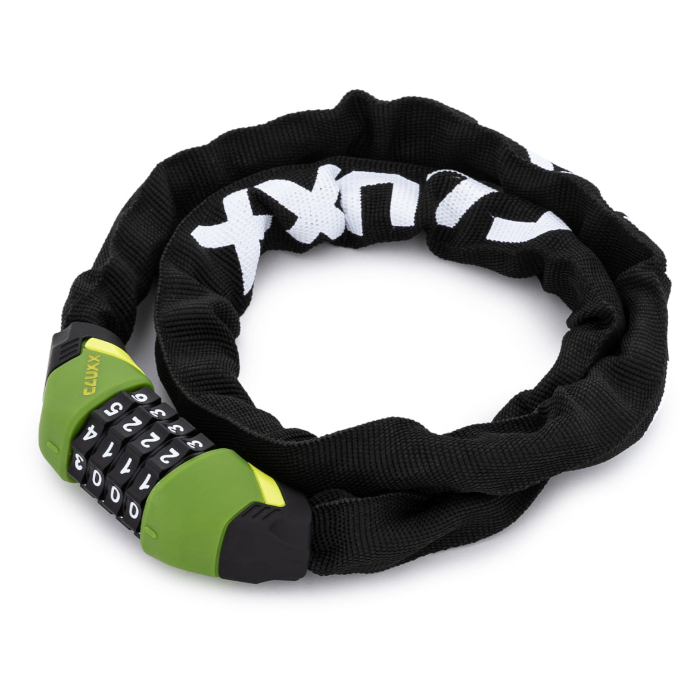 Велозамок CLUXX Gardia 85C (зеленый/черный)