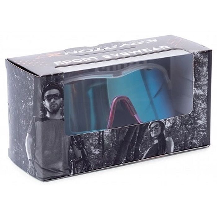 Очки спортивные KRYPTON Tirol (голубой/белый)