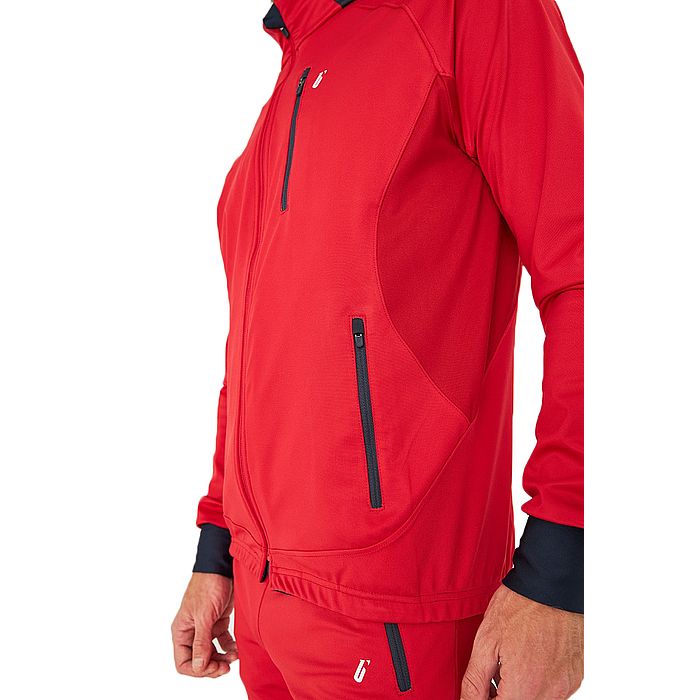 Куртка разминочная BIVIUM Баланс (красный)