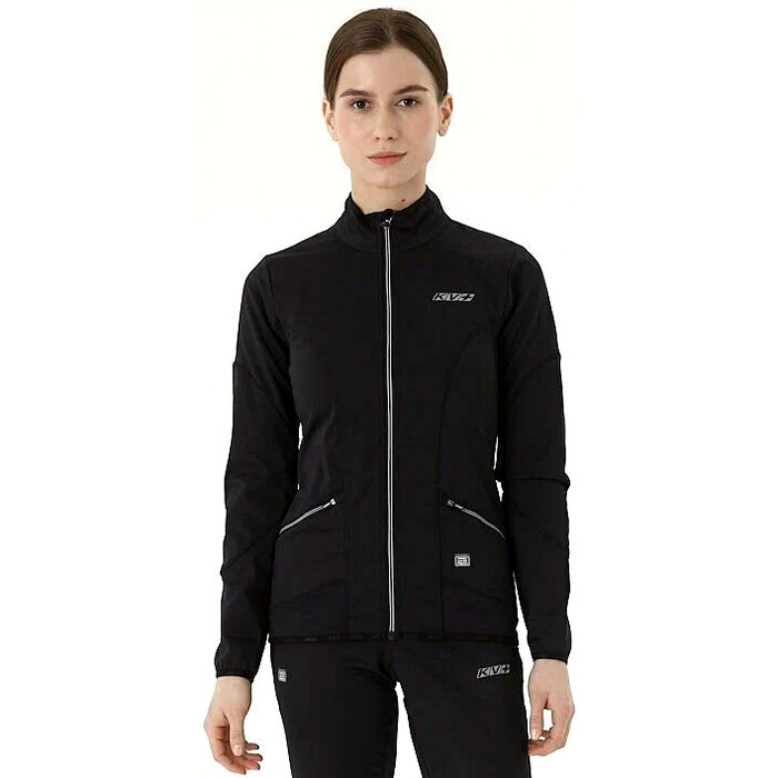 Куртка разминочная женская KV+ Karina (черный)