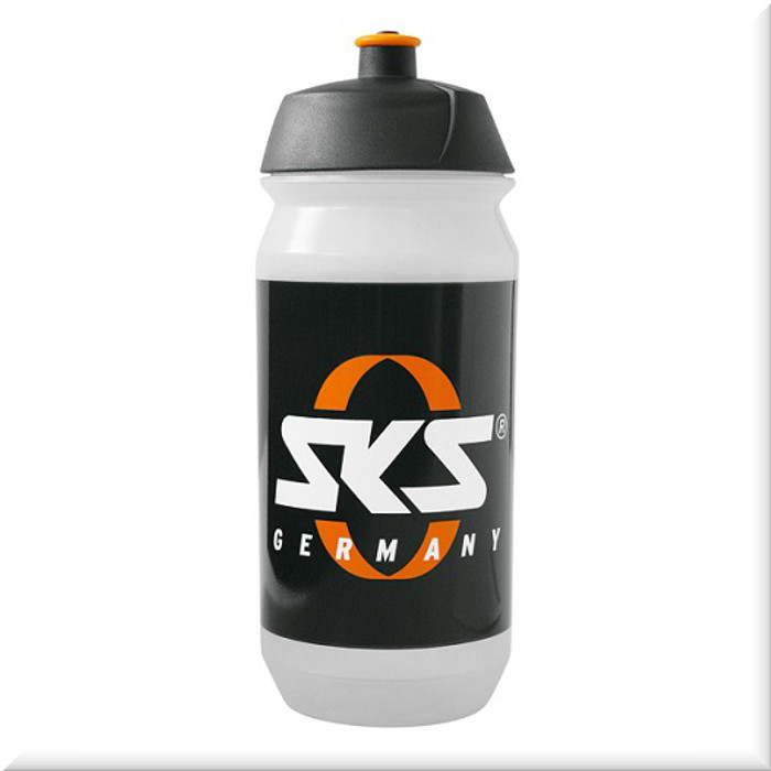 Фляга SKS Water bottle Small 500 ml., transparent w. SKS logo
