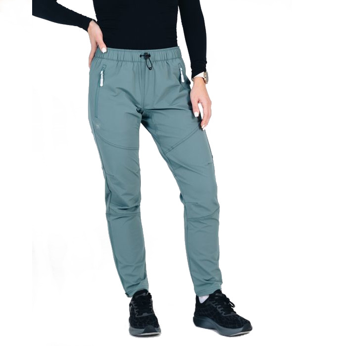 Брюки утепленные женские NONAME Free (зеленый/серый)