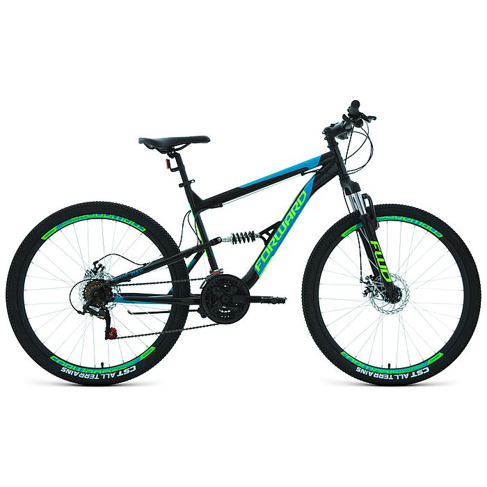 Велосипед FORWARD Raptor 27,5 2.0 D (бирюзовый) (2022)