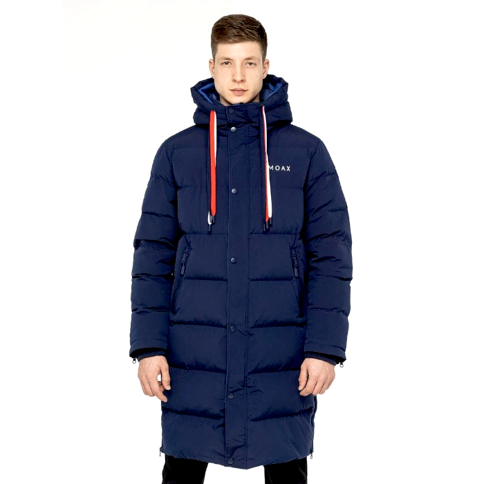 Пальто пуховое MOAX Dachstein Team (синий)