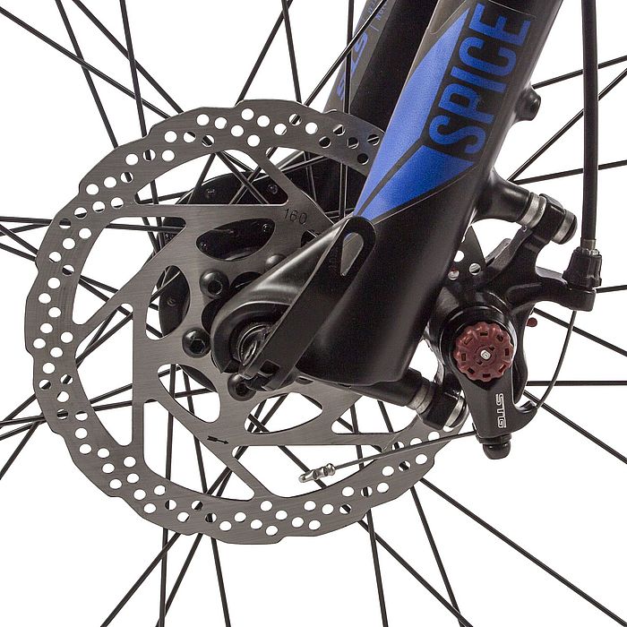 Велосипед STINGER Element Evo SE 27.5&quot;, Al, M-Disk Brake, 21-Speed (синий) (2022)
