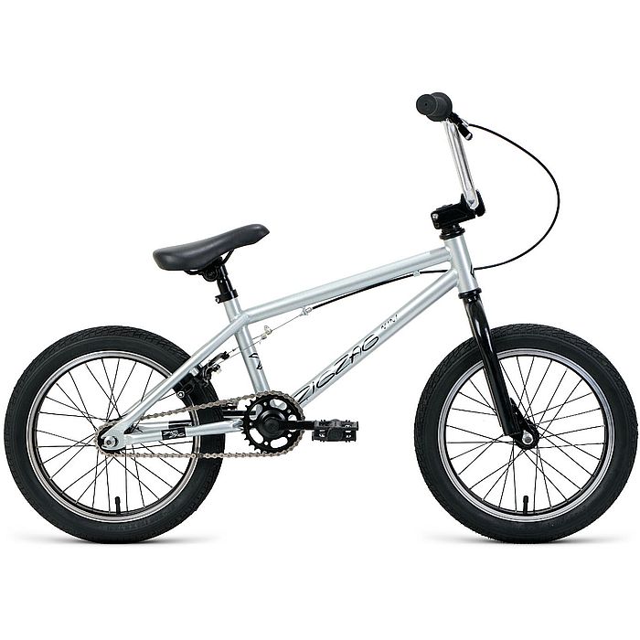 Велосипед FORWARD Zigzag 16 (серый/черный) (20-21)