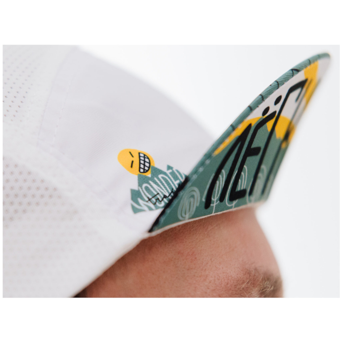 Кепка для бега WONDER TRAIL Легких ног/терпи Trail (белый)