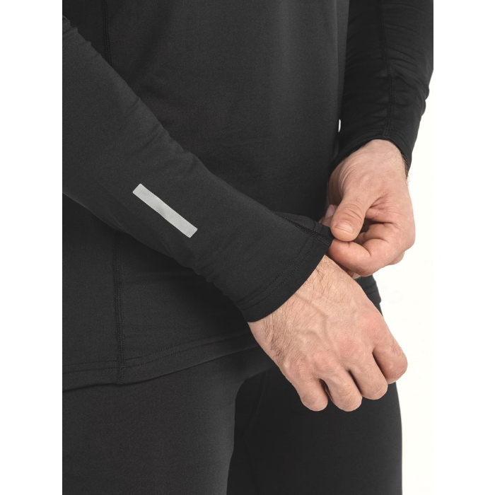 Термобелье мужское (верх) MOAX Comfort Warm LS (черный)