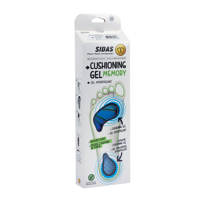 Стельки анатомические SIDAS Cushioning Gel Memory