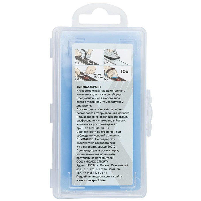 Парафин низкофтористый MOAX LF Norm (-4°С -12°С) 180 г.