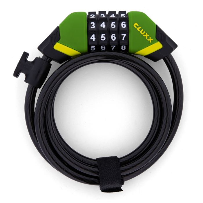 Велозамок CLUXX Gardia 850C (зеленый/черный)