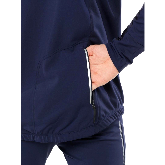 Куртка разминочная MOAX Tauri PRO Hybrid (красный/синий)