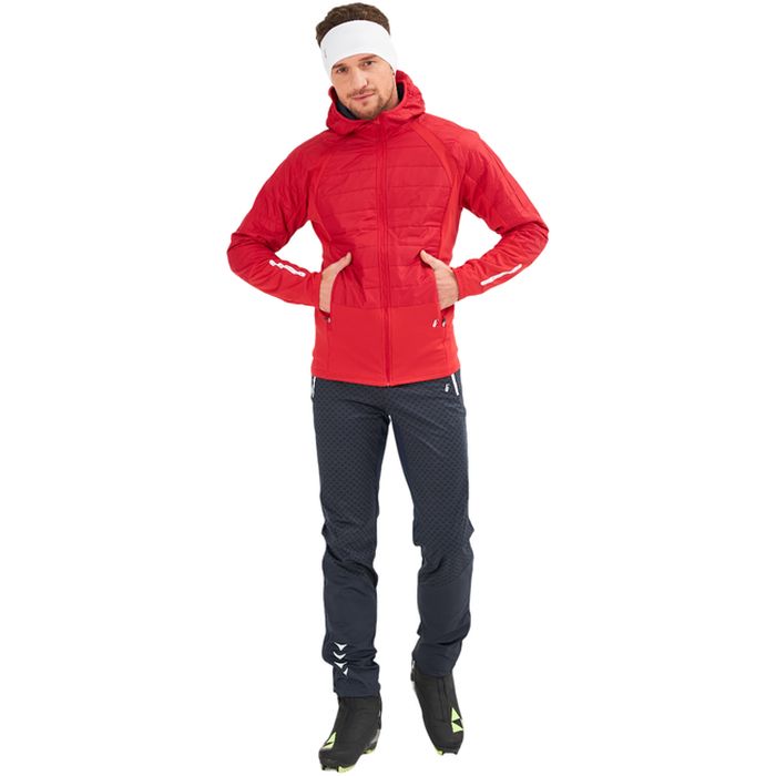 Куртка разминочная BIVIUM Комфорт (красный)