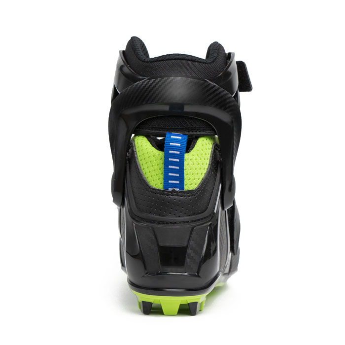 Лыжероллерные ботинки SPINE NNN Skiroll Skate Pro (18) (синий/черный/салатовый)