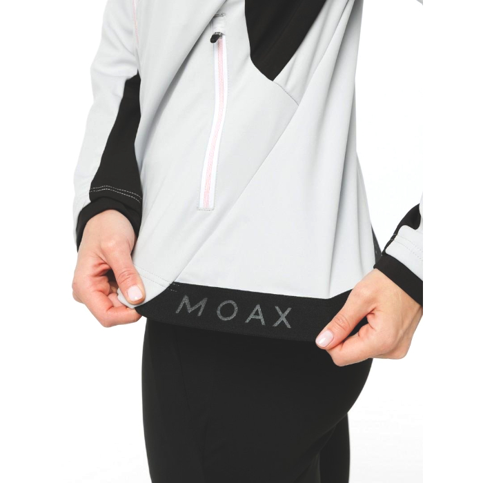 Куртка разминочная женская MOAX Dynamic (светло-серый)