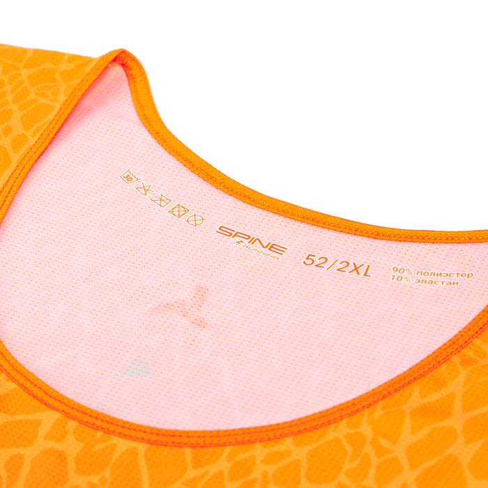 Майка для бега мужская SPINE Running (оранжевый)