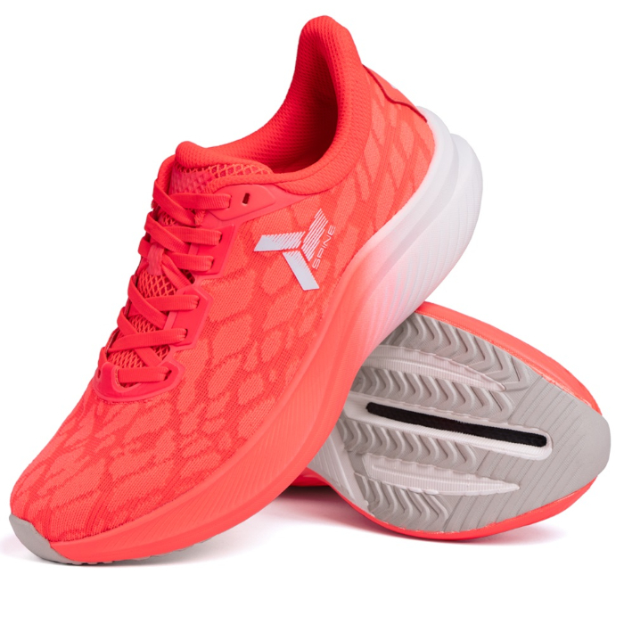 Кроссовки беговые SPINE Carbon Pro (M) (коралловый)